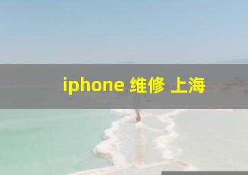 iphone 维修 上海